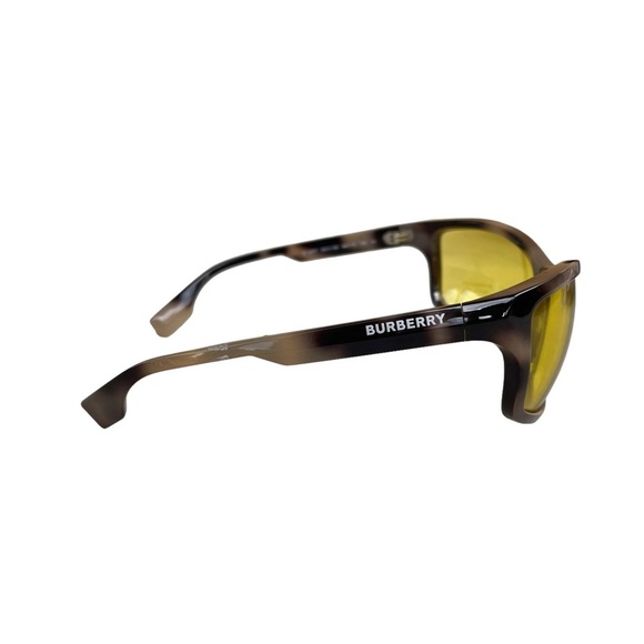 Burberry Sporty Wrap Acetate Frame Yellow Lens Sunglasses - Picture 6 of 10